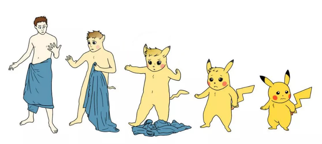 (SFW) Pikachu transformation