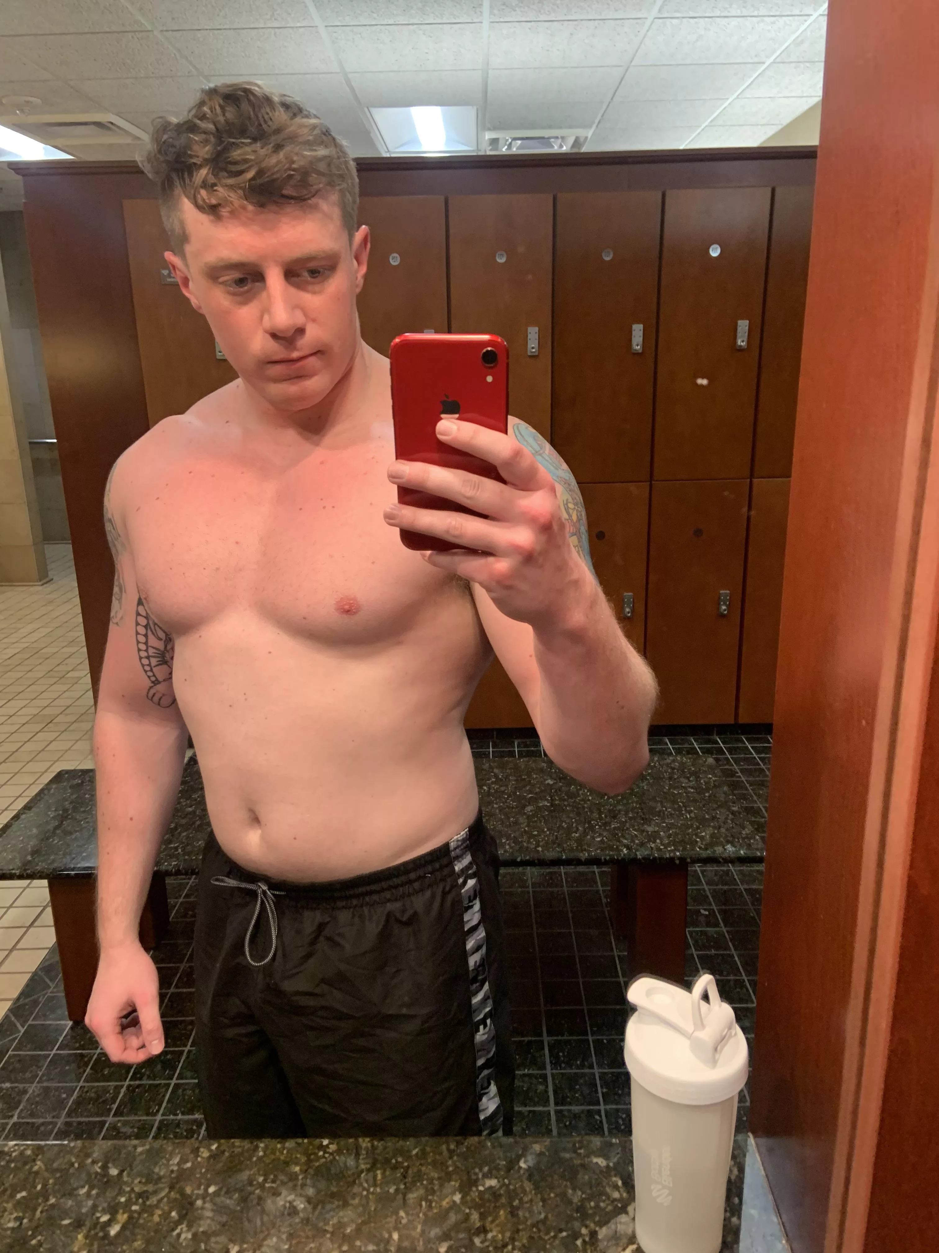 Shaved my pecs for the first time. How are the boys looking? Shaved my pecs for the first time. How are the boys looking?