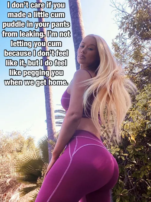 She doesn’t feel like it