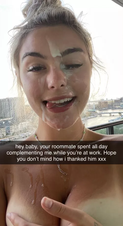 She had to thank him somehow…