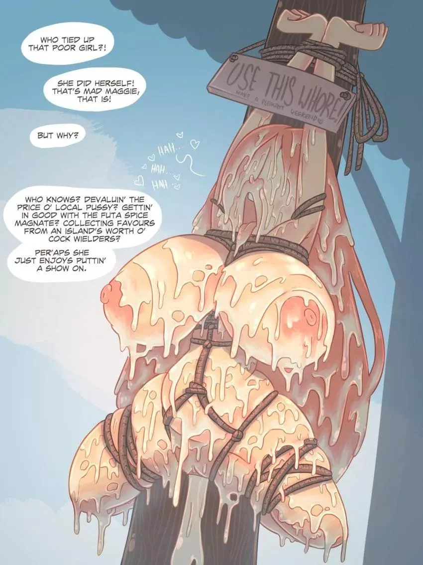 she just likes to put on a show