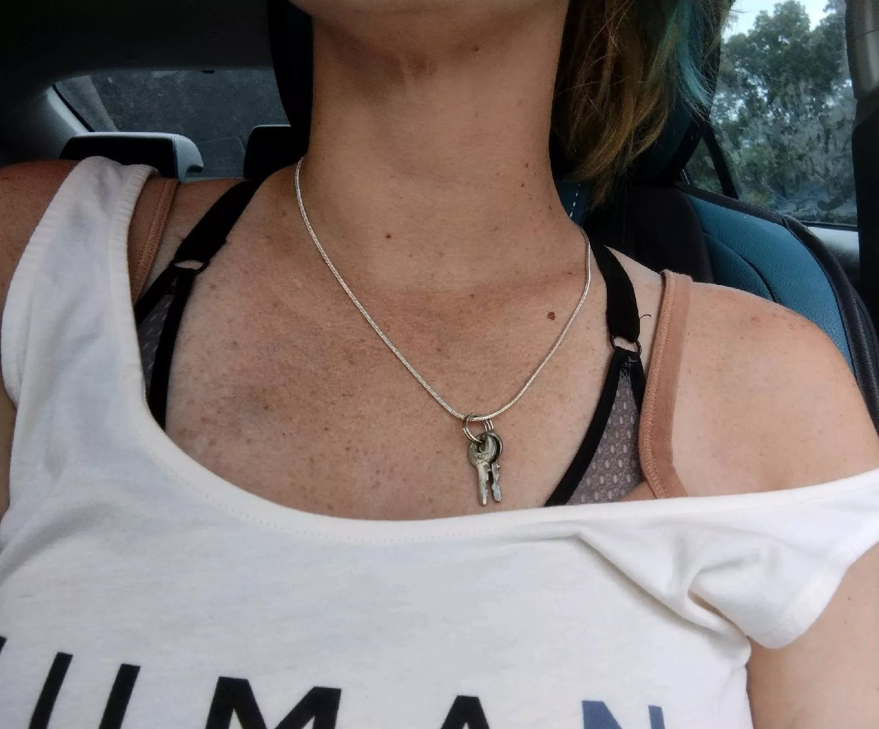 She sent me this after she left for work today. She owns me and is proud of it! 😁