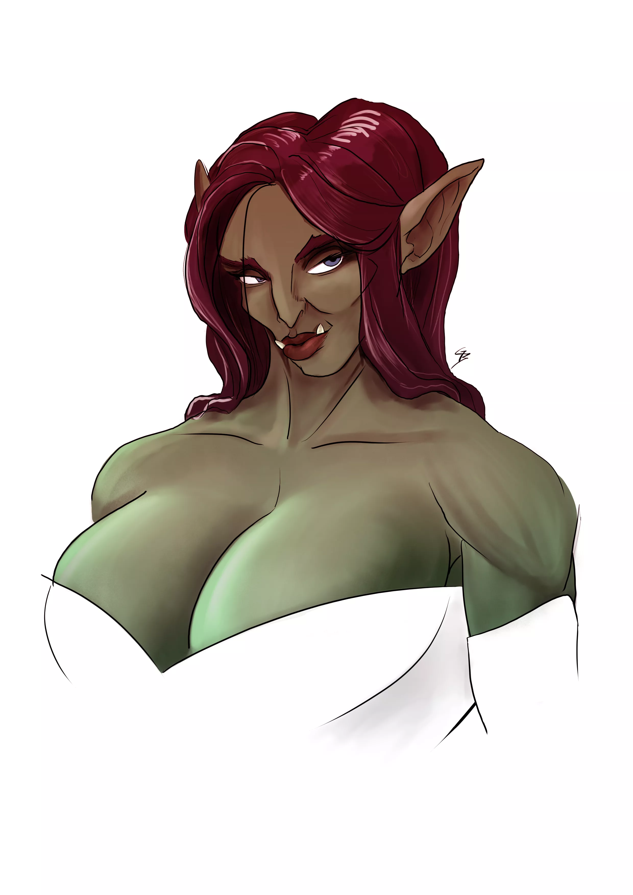 She wasn't expecting to feel so good in this dress