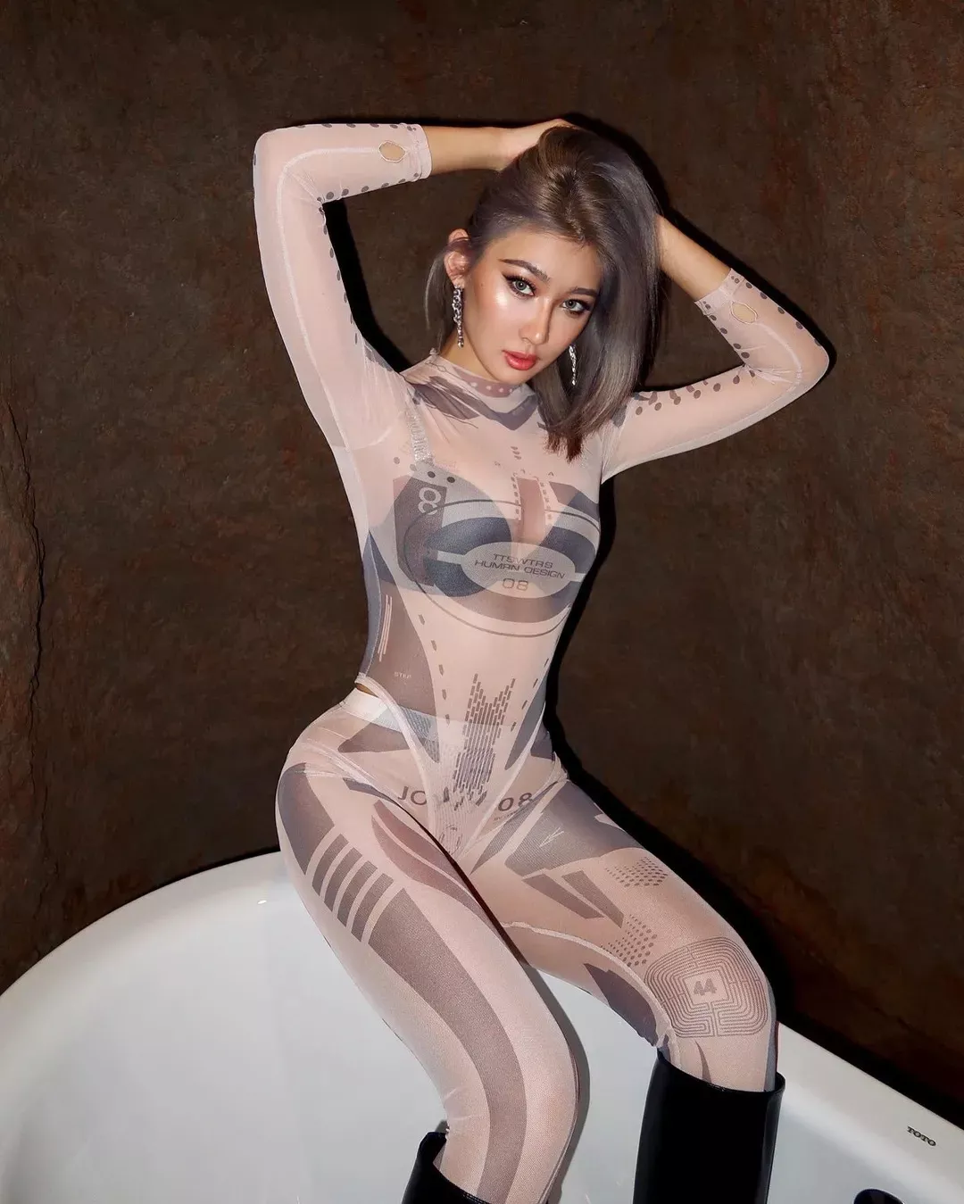 Sheer Leotard