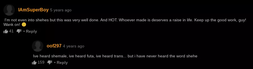 Shehes. Nothing else to say.