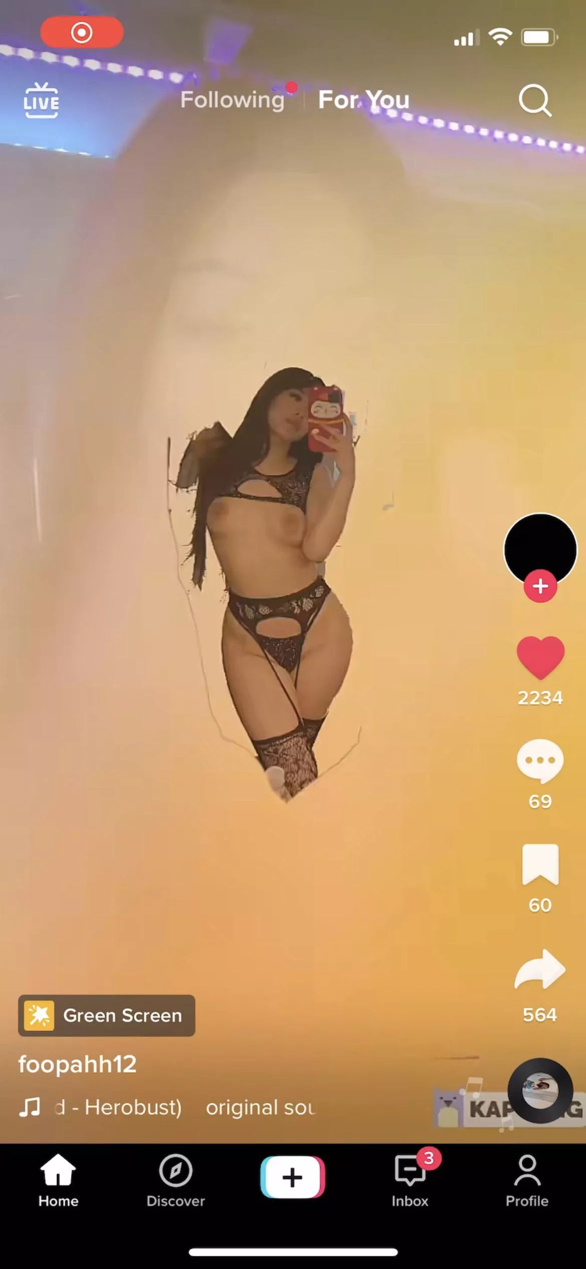 She’s definitely about to be banned 😭