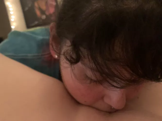 she’s devouring my pussy🤣🤣