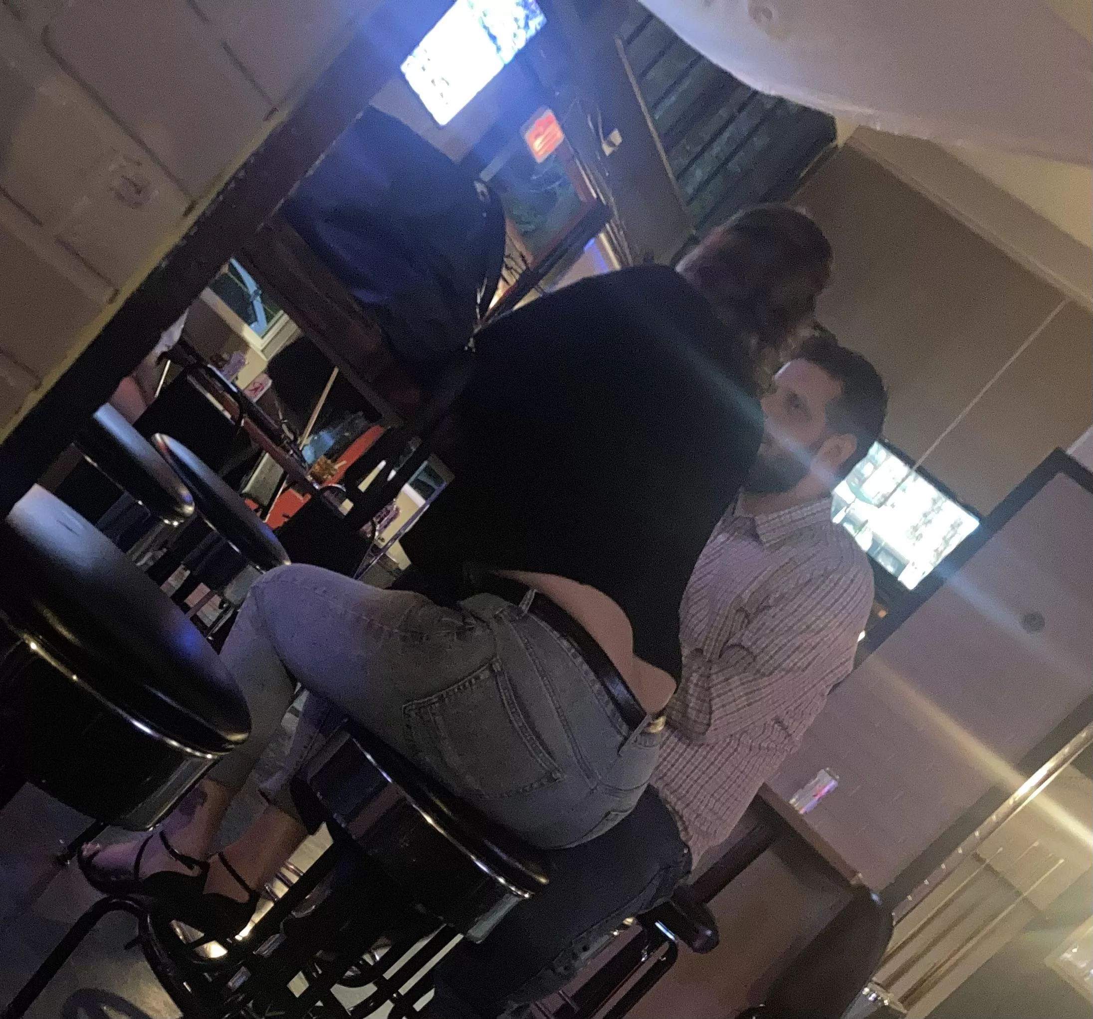 She’s meeting her bull for the night