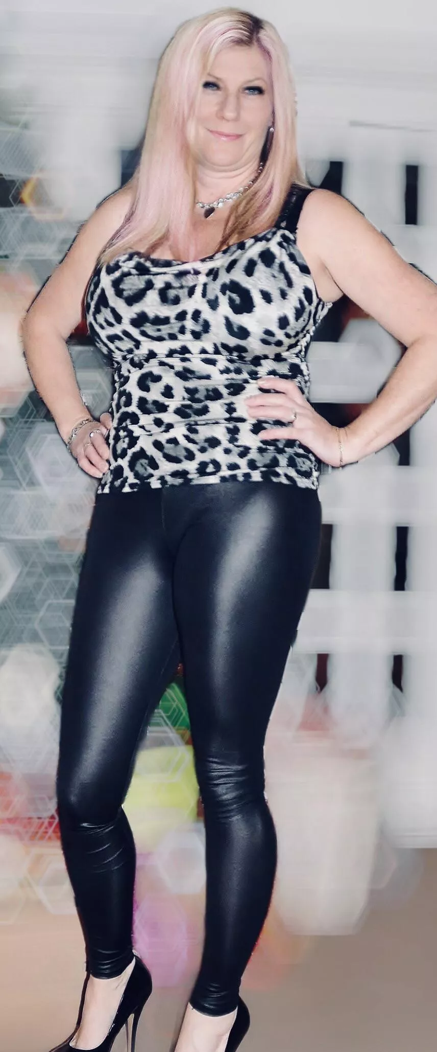 Shiny Mature wife