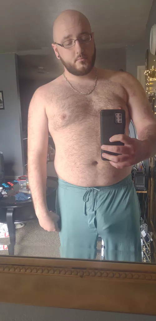 Should Daddy bear even bother wearing anything at all?