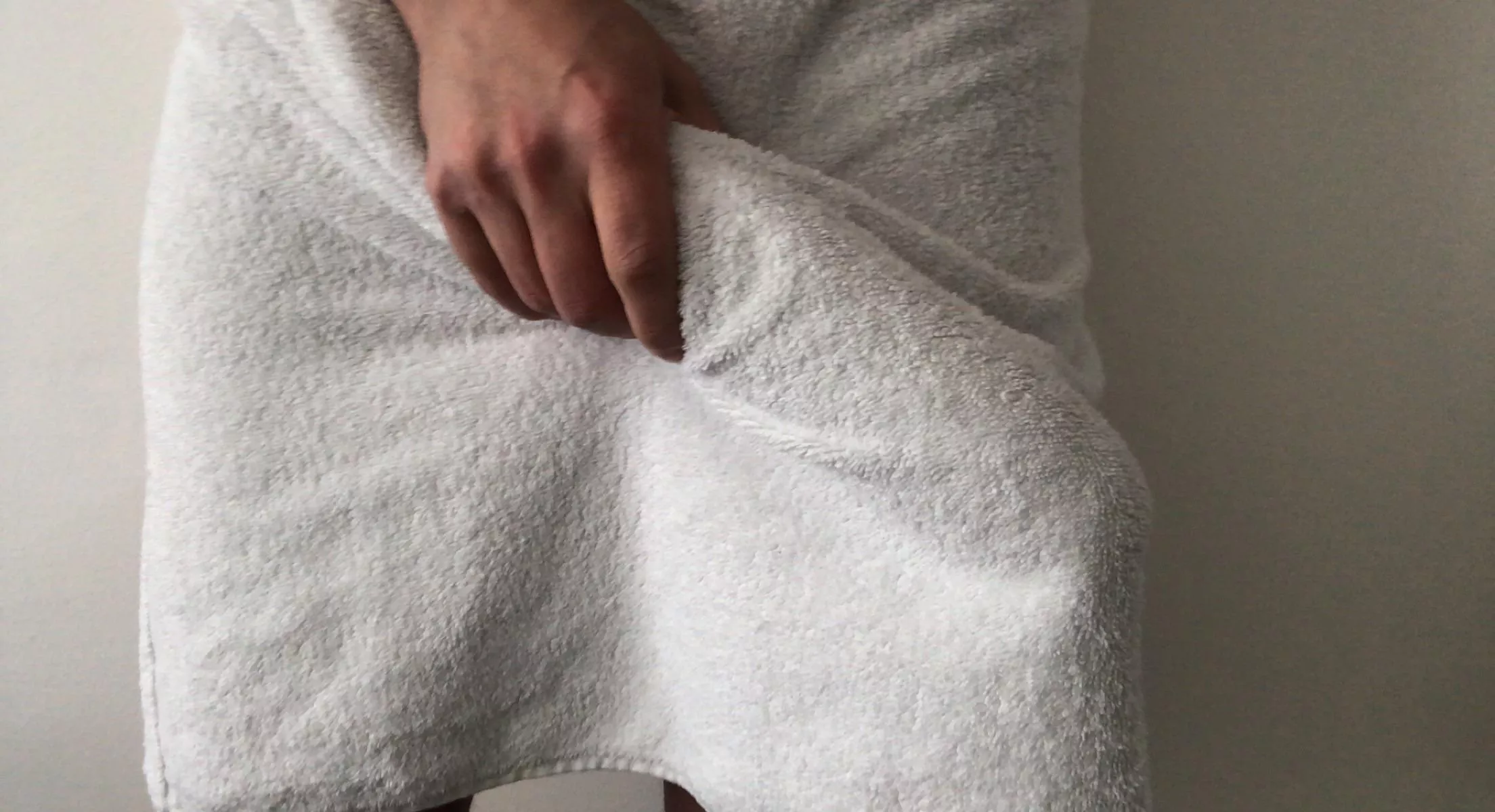 Should I drop the towel?