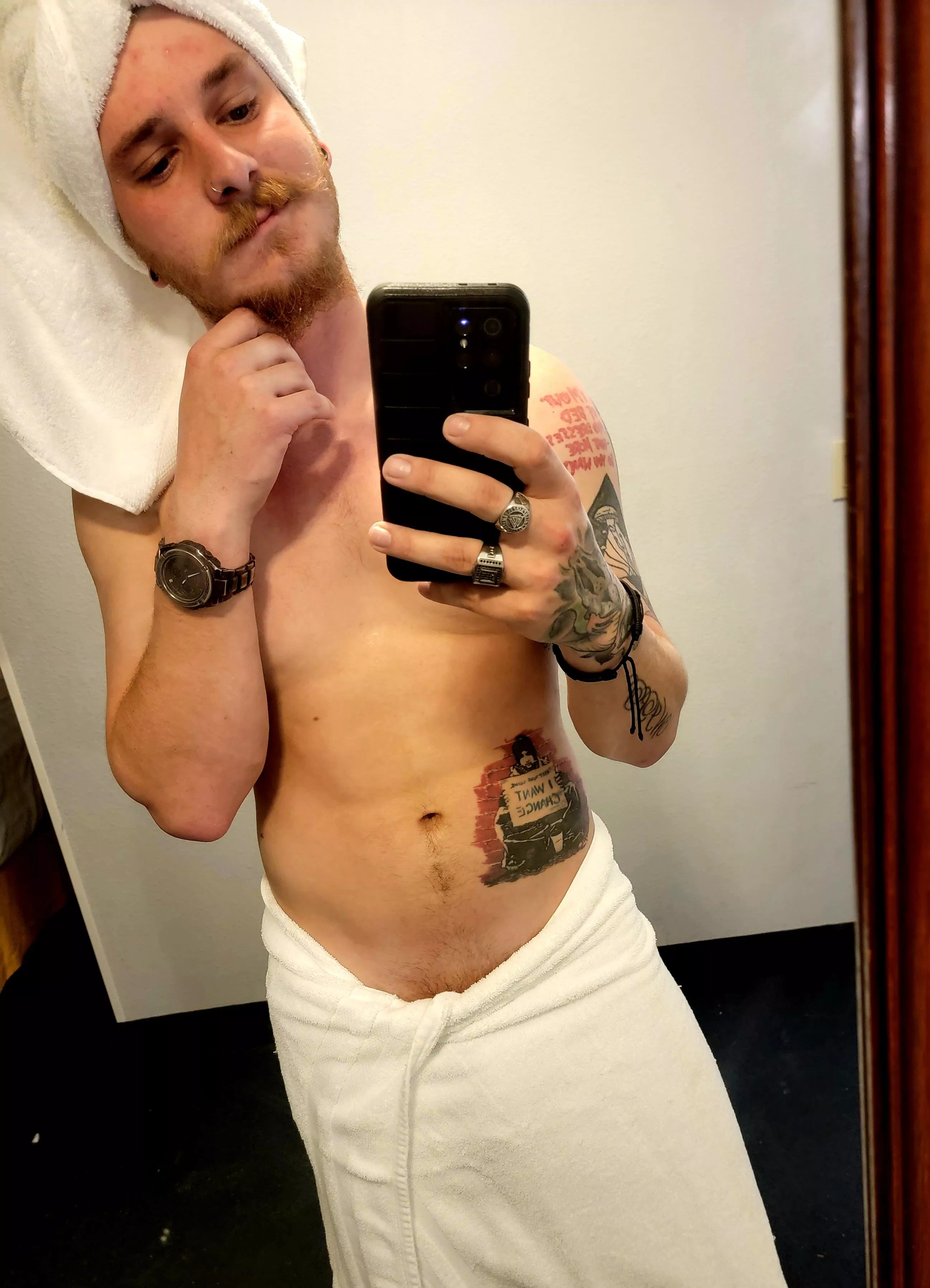 Should I lose the towel? Should I lose the towel?