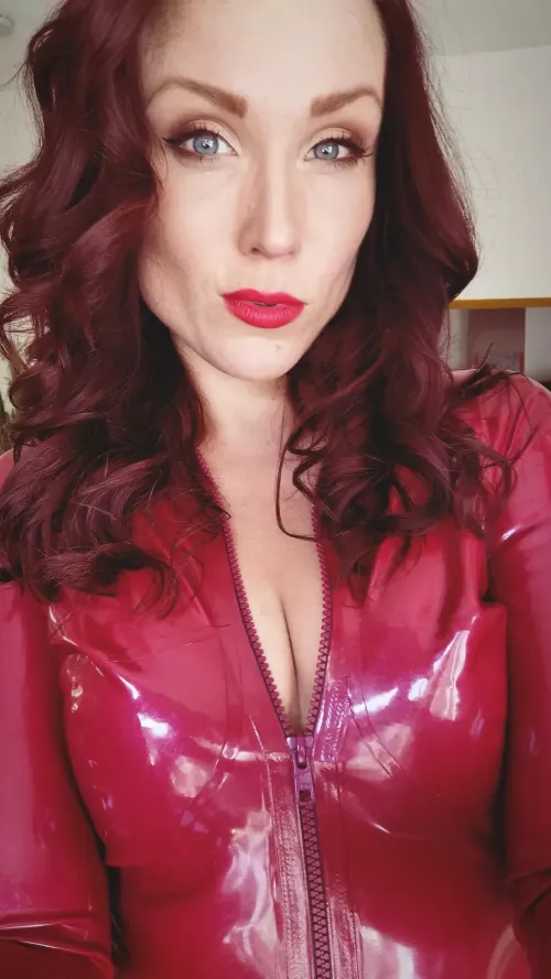 Should I order a red catsuit? 🤔 [f]