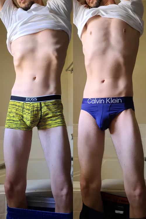 Should I stick to trunks or briefs?