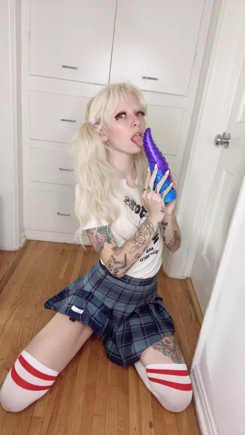 should i try and fit this in one of my holes? i’m kind of scared hehe