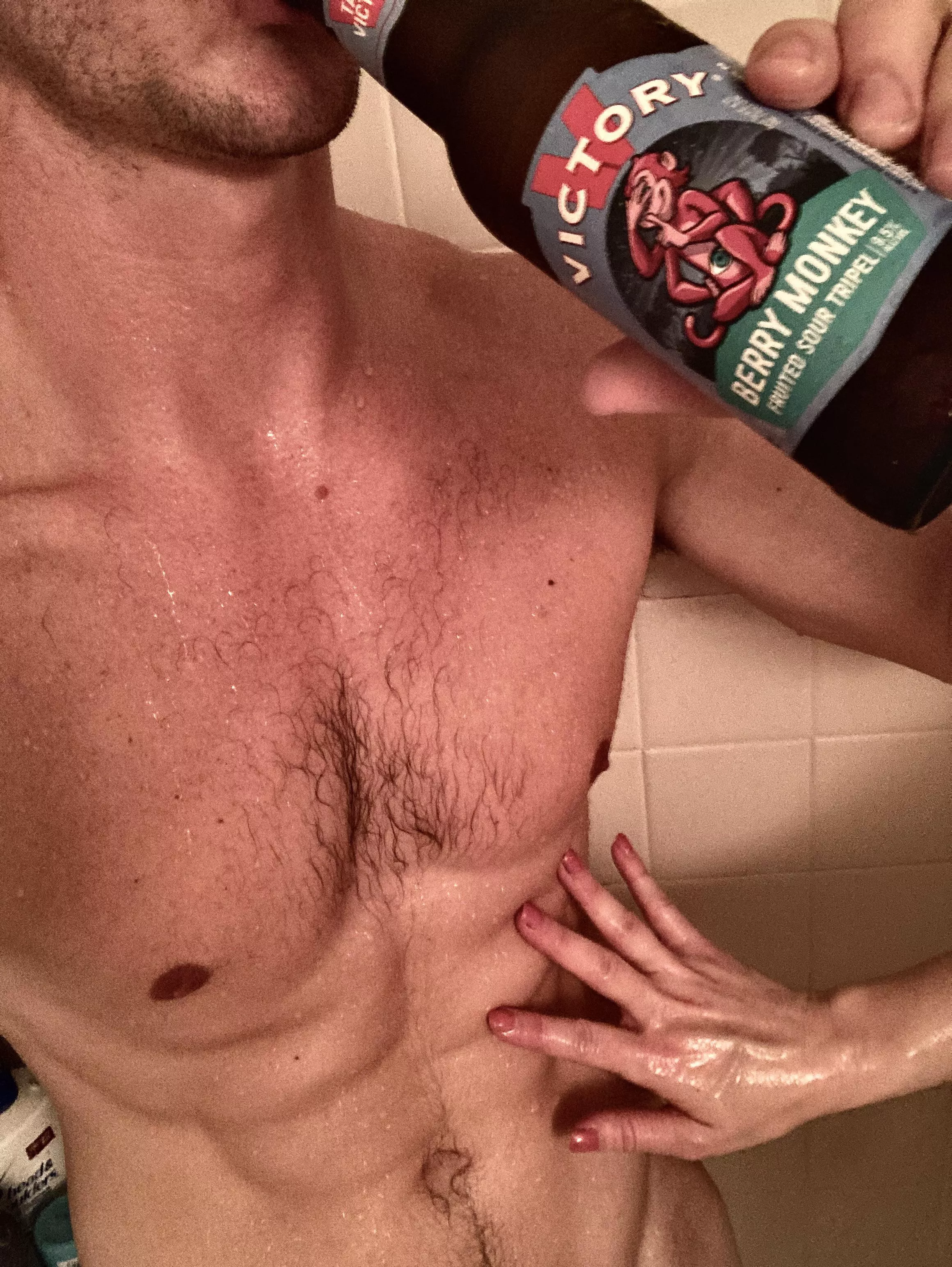 Showering Alone < Showering together. Can you guess what happened next?