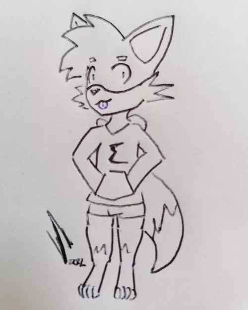 sigma says blep - art by me