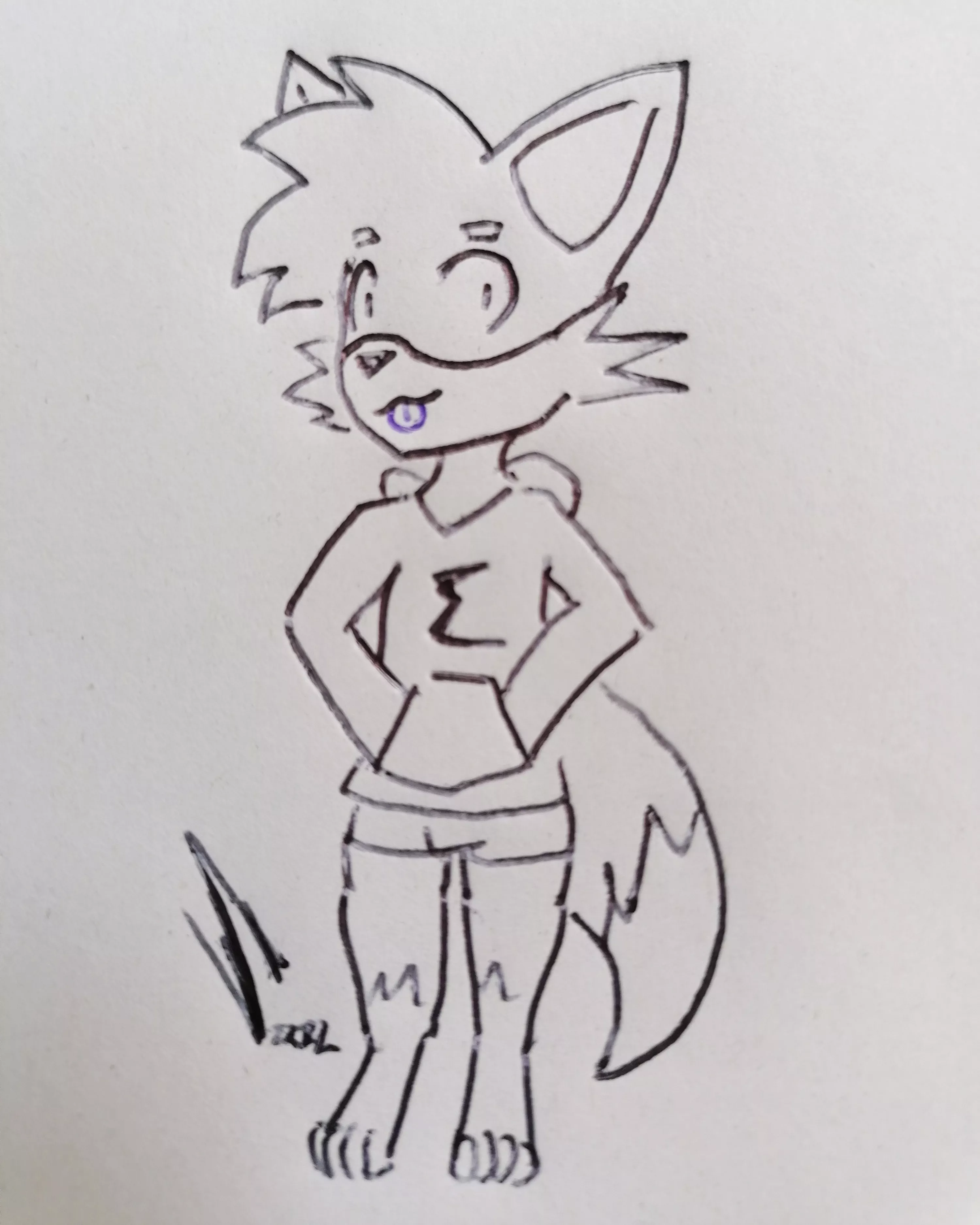 sigma says blep - art by me