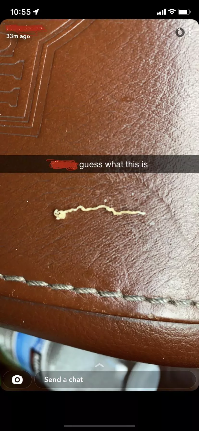 Sister sent me this biggun from her husbands back. Wish I had a vid 😱