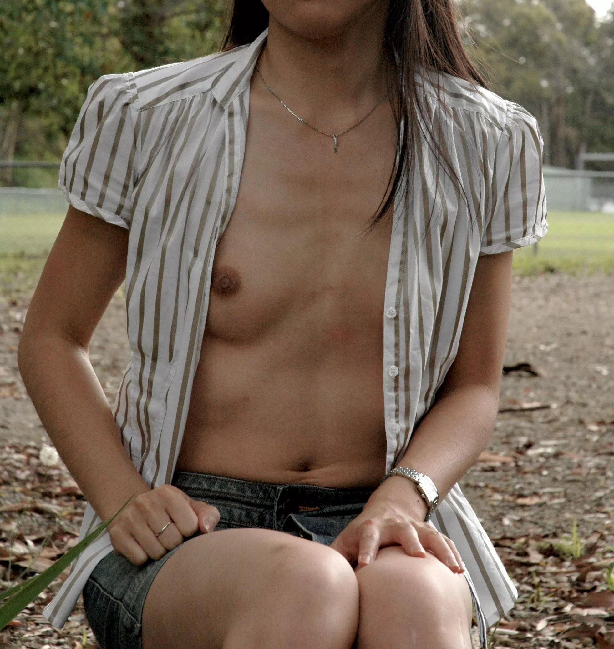 Sitting in the park :)