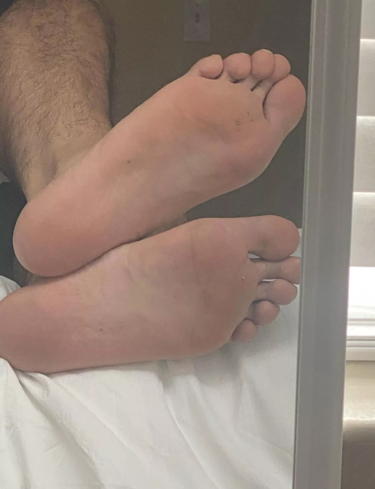 Size 13.5 Feet, Been told over the years by many men that I have beautiful feet, what do you guys think?