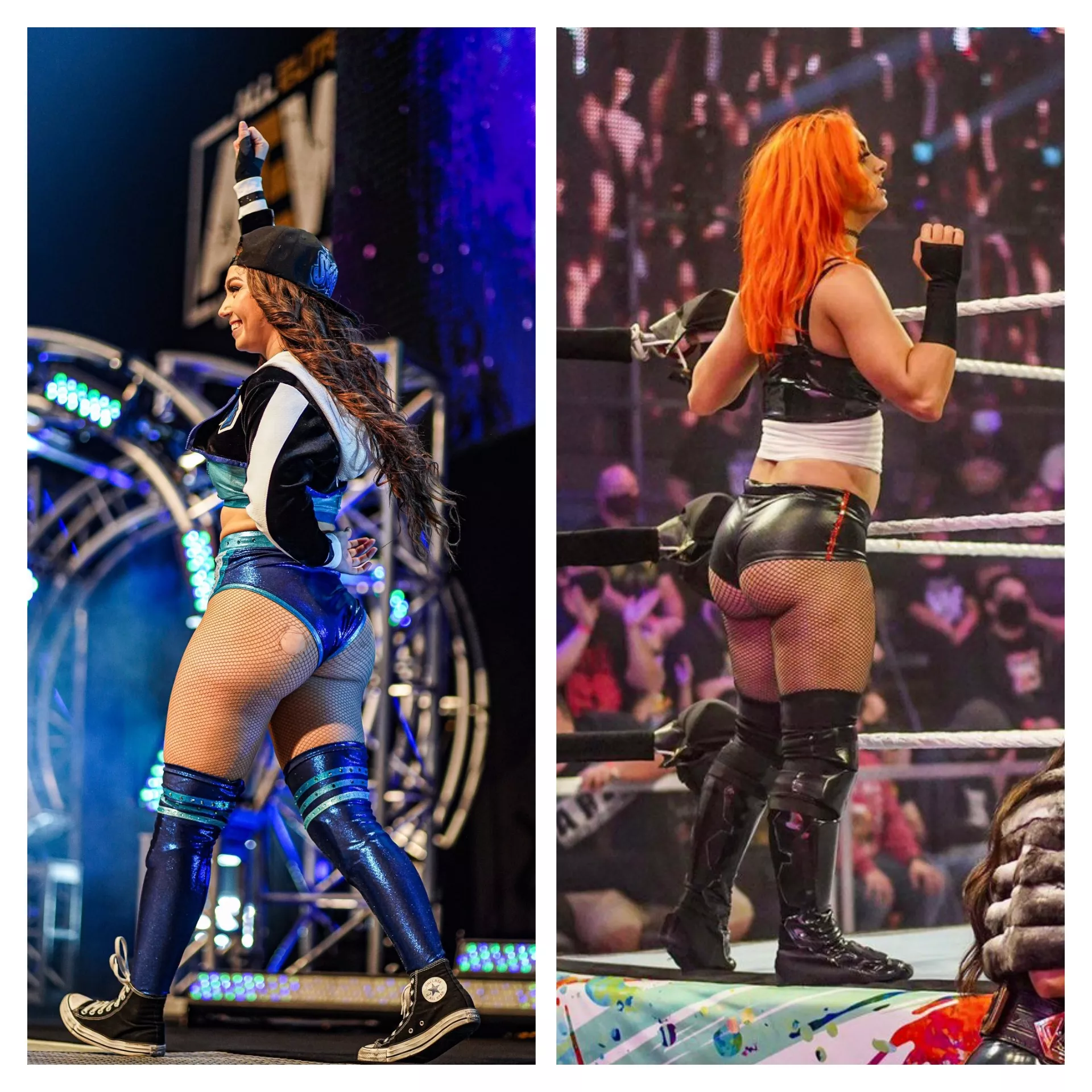 Skye v Gigi (Ass Battle)