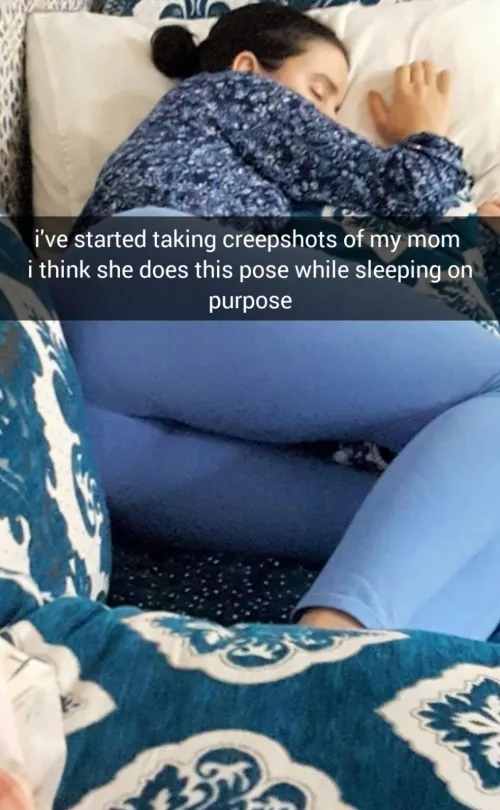 sleeping like that can only mean one thing.