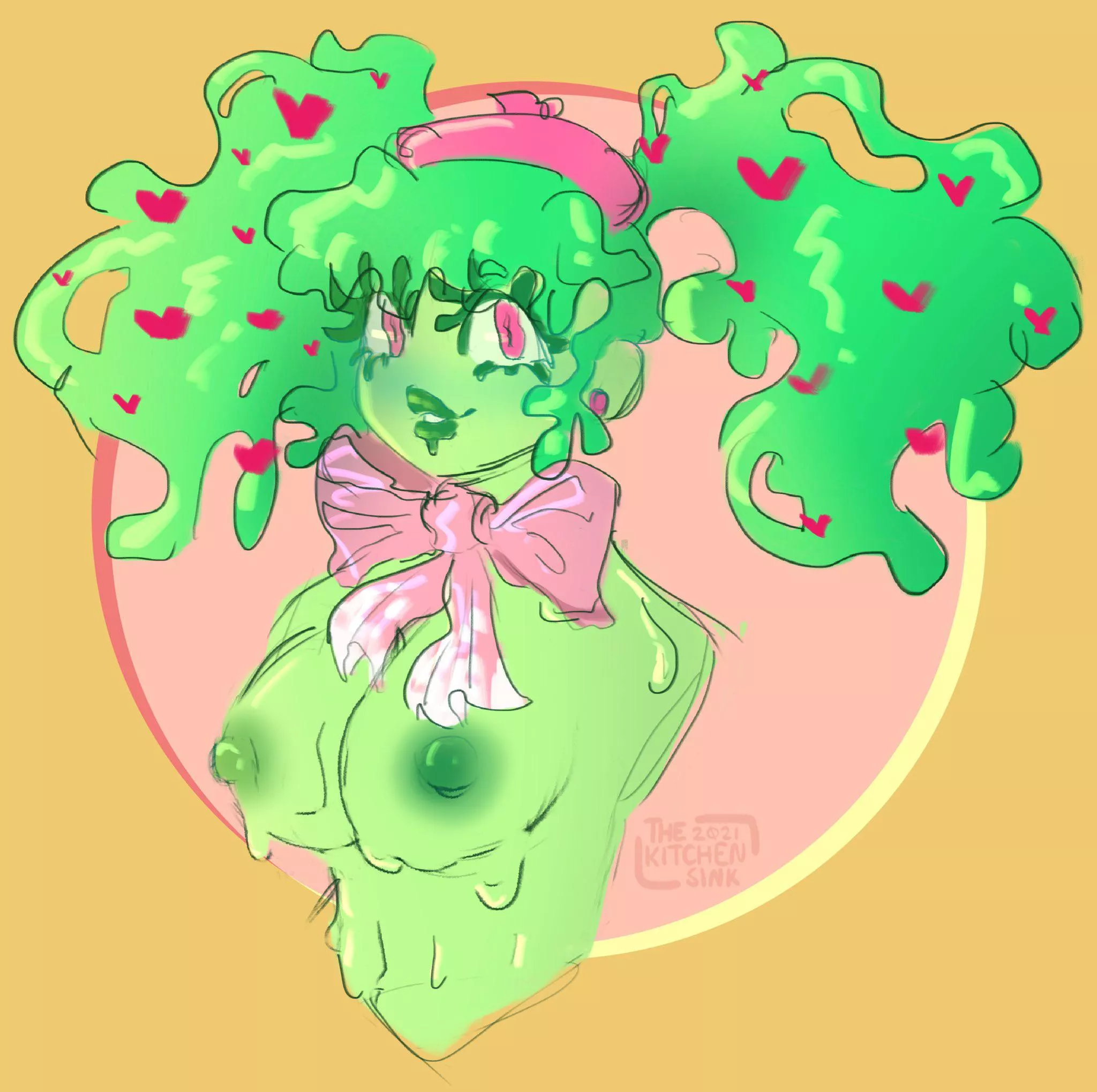 Slime girl ♡ [oc]
