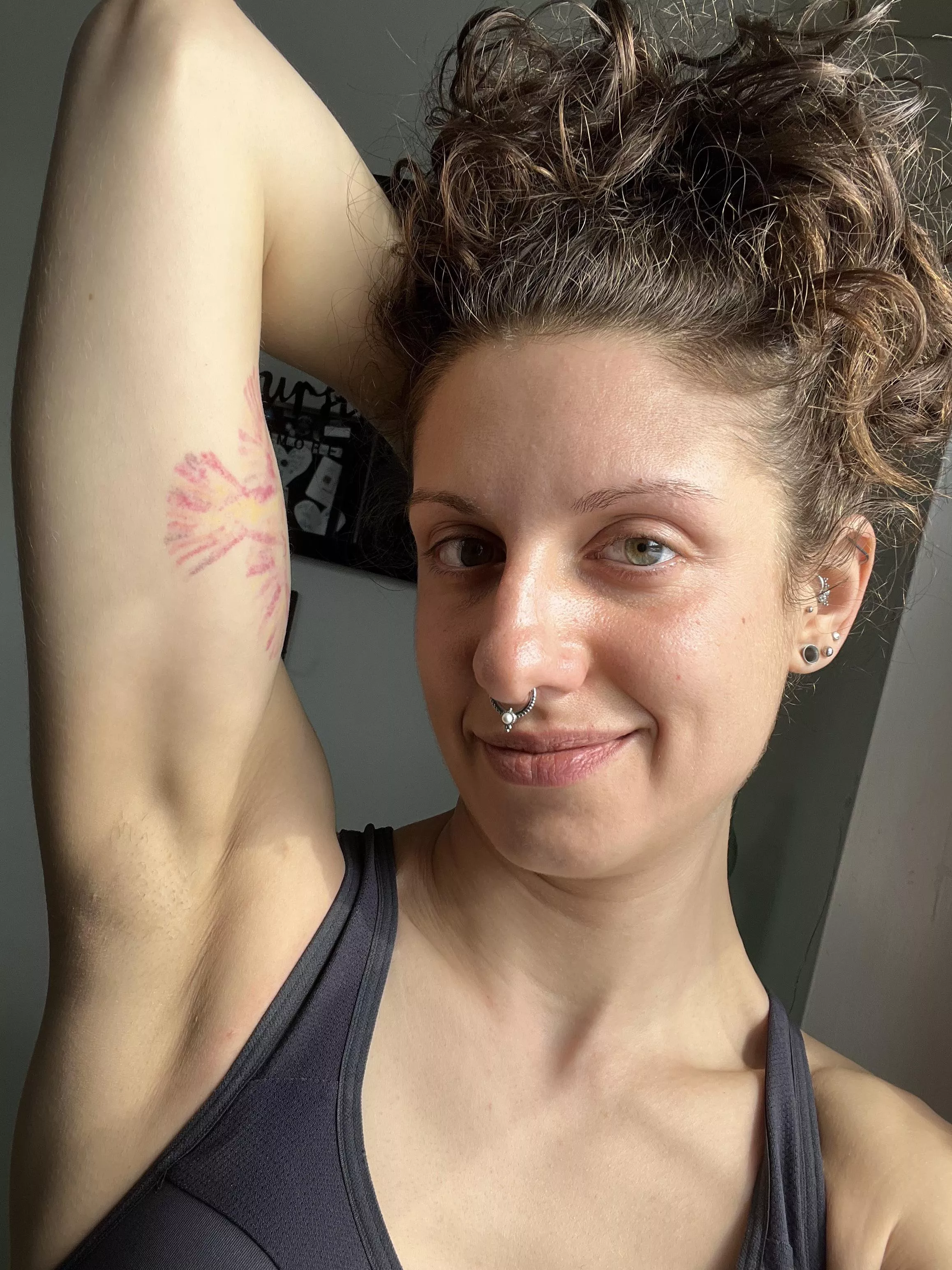 Smelling delicious after my workout