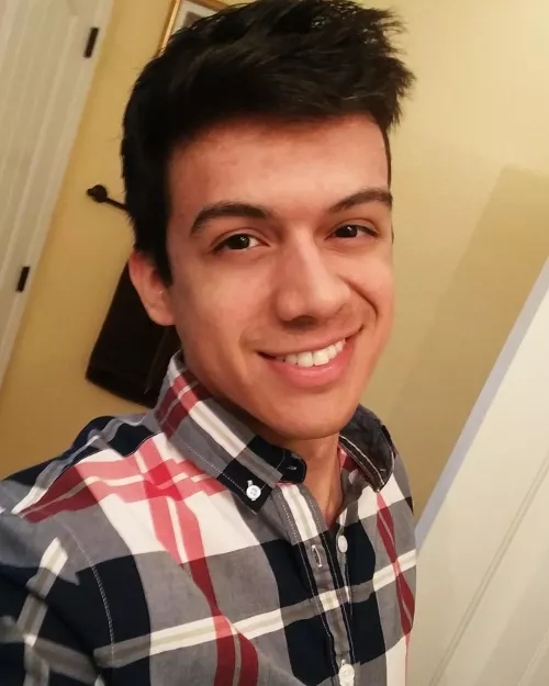 Smiling because itโs the weekend!