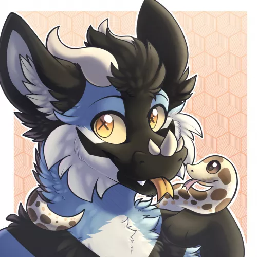 Snake frien (Art by me)