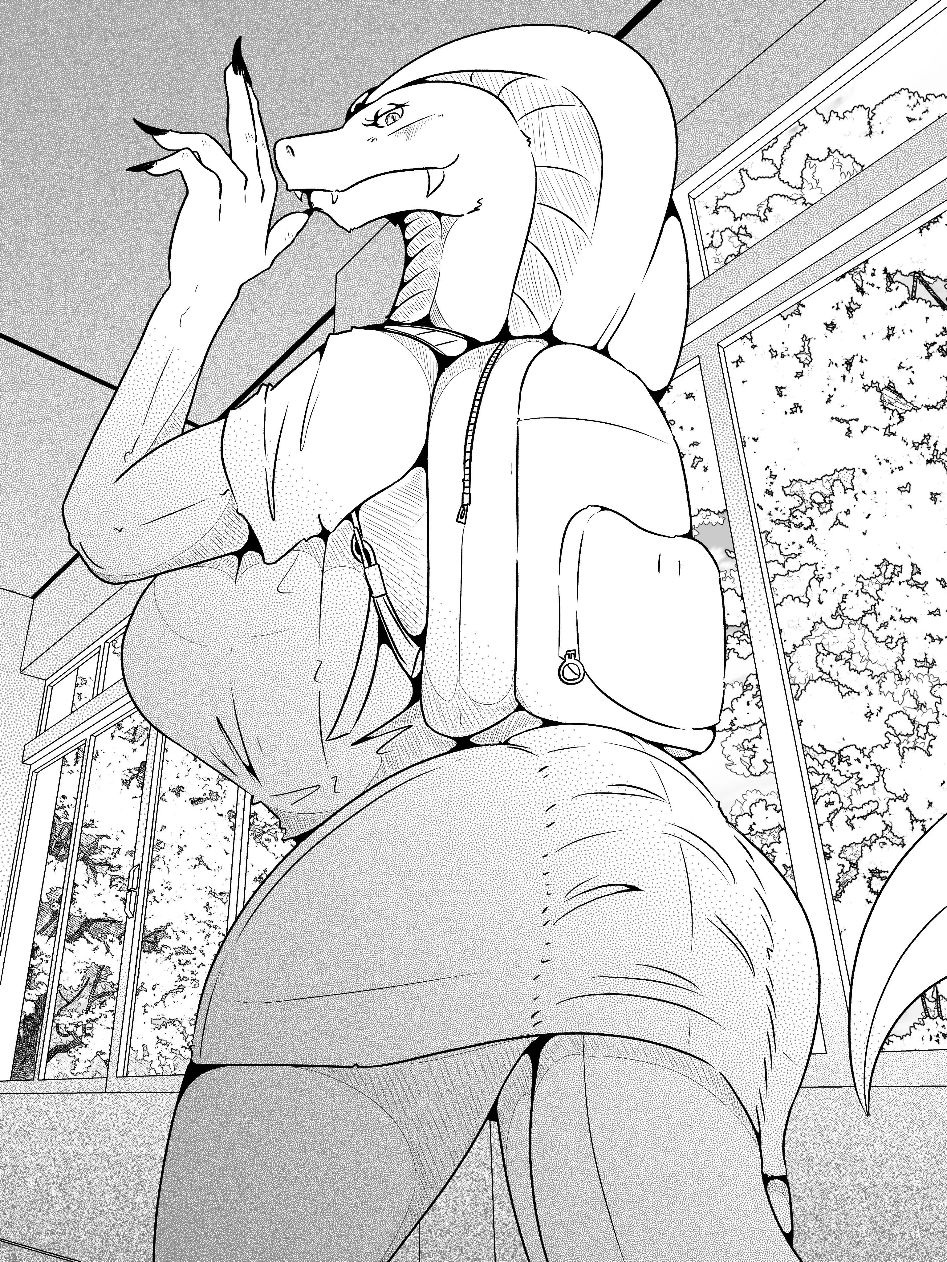 Snake friend. [Self drawing]