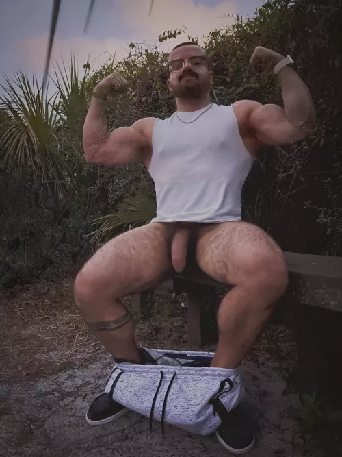 Sniff my bush and balls