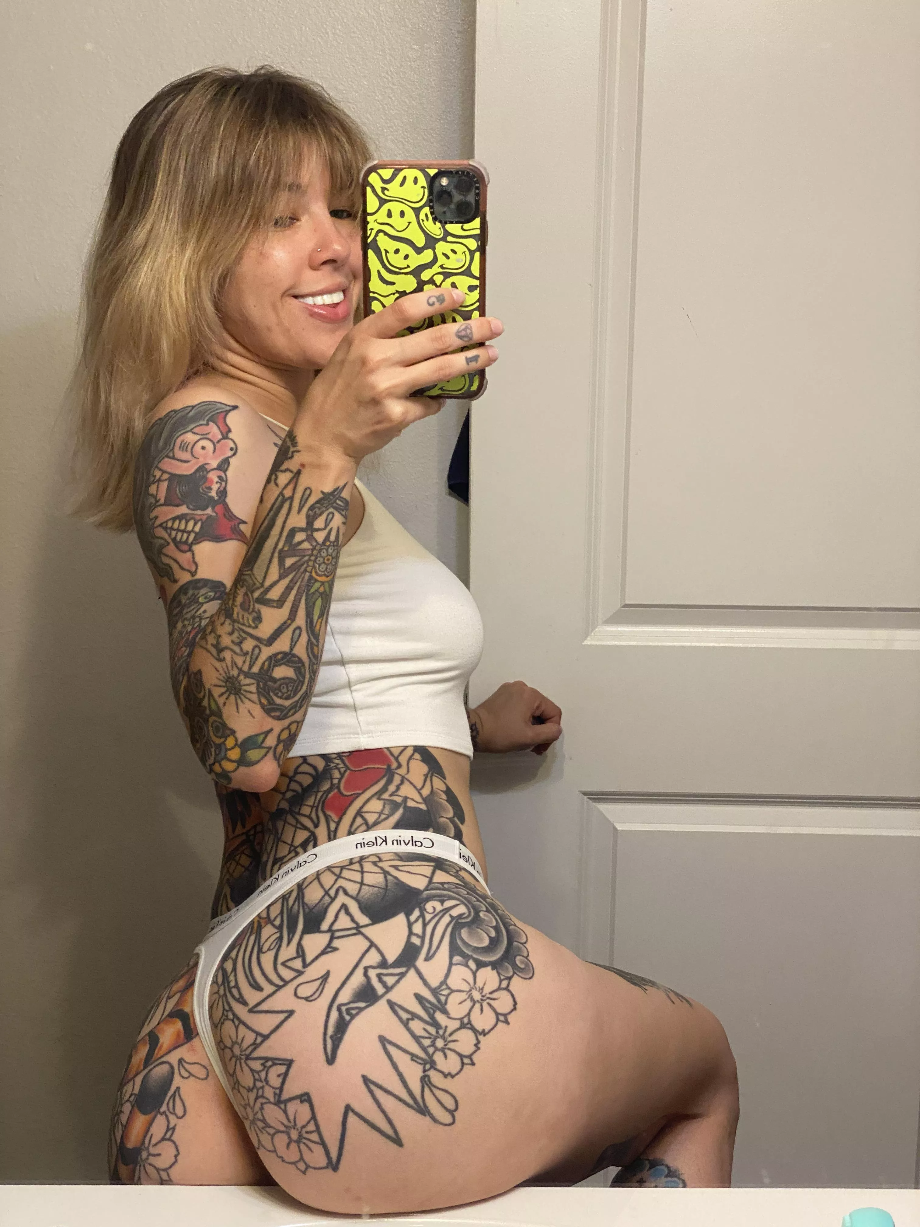 So hungry it’s eating the counter