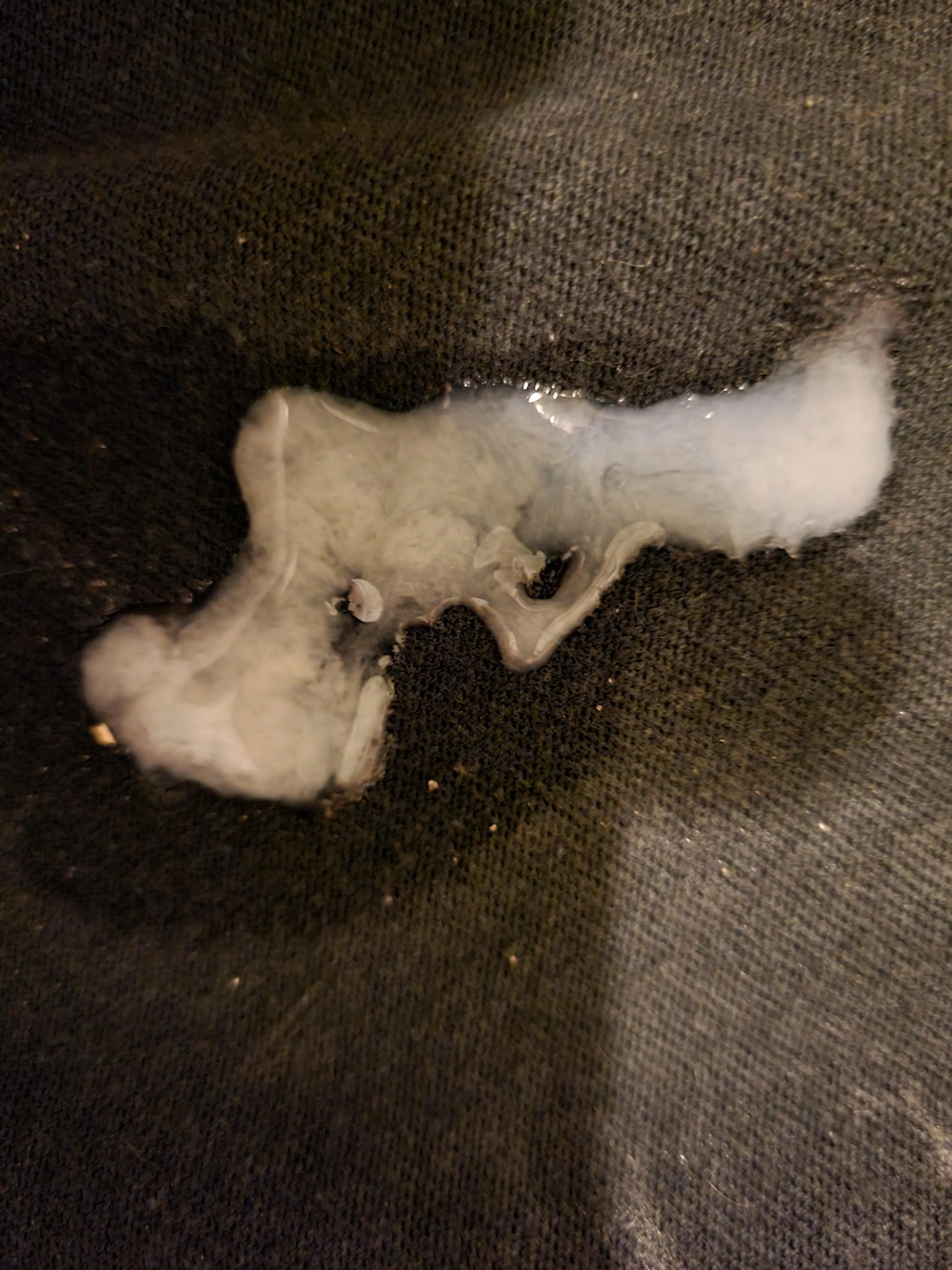 So I just got done and it looks like a gun!? Sorry if pictures are not allowed.