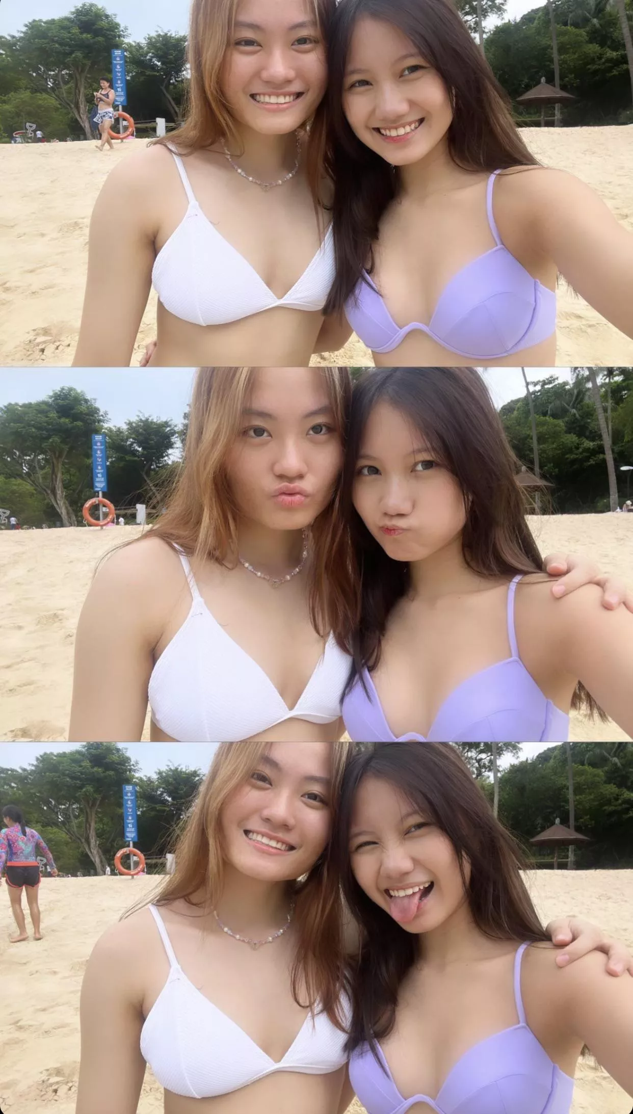 Some asian cuties, would you want the left or the right? IRTR