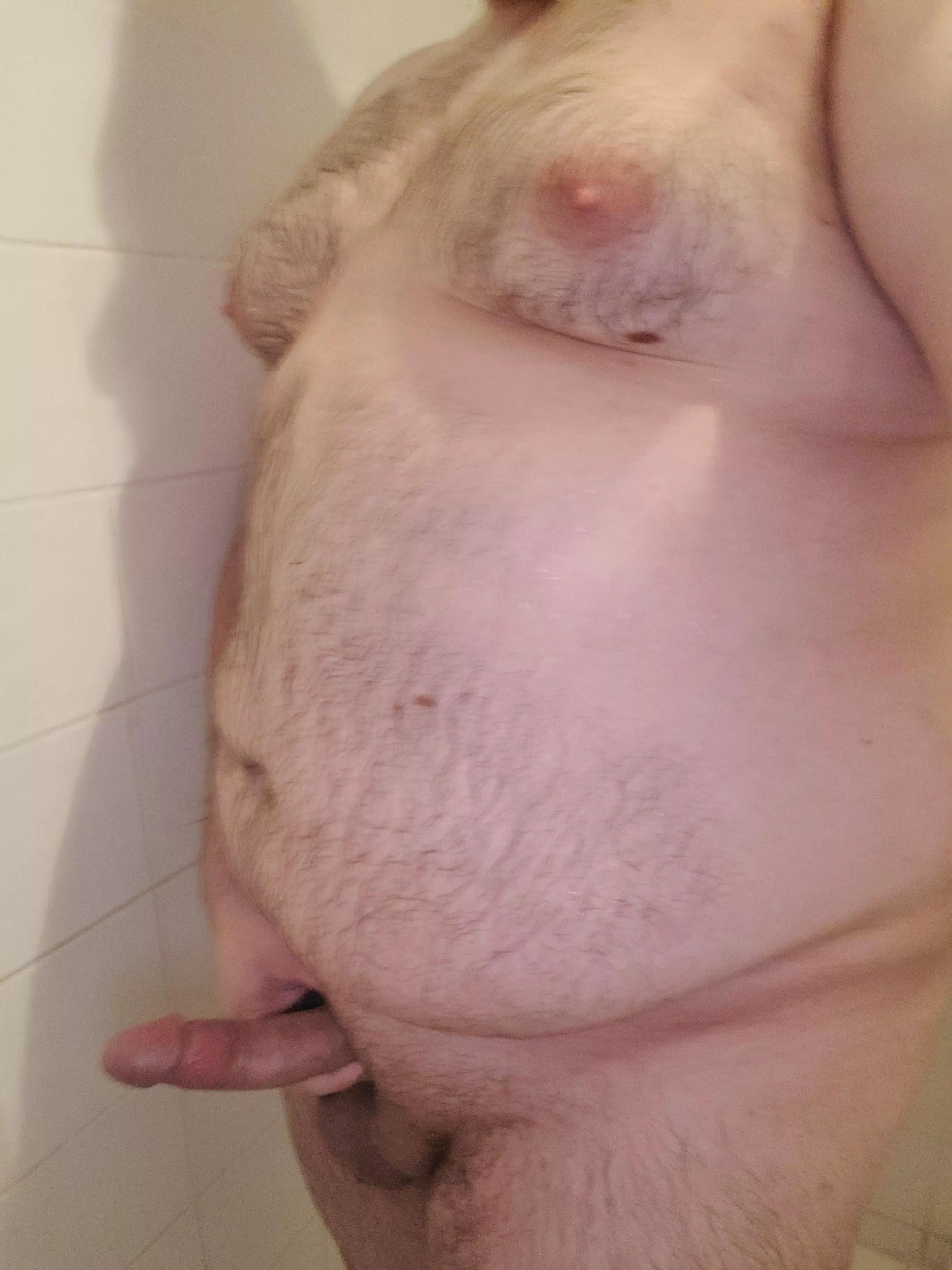 Sometimes I get dirty while I get clean 😏