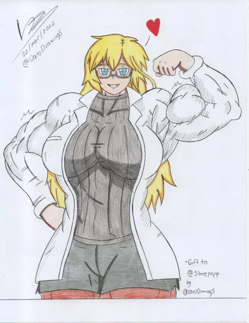 Sophie Oc of @Sheepepp(@DanoDrawings)