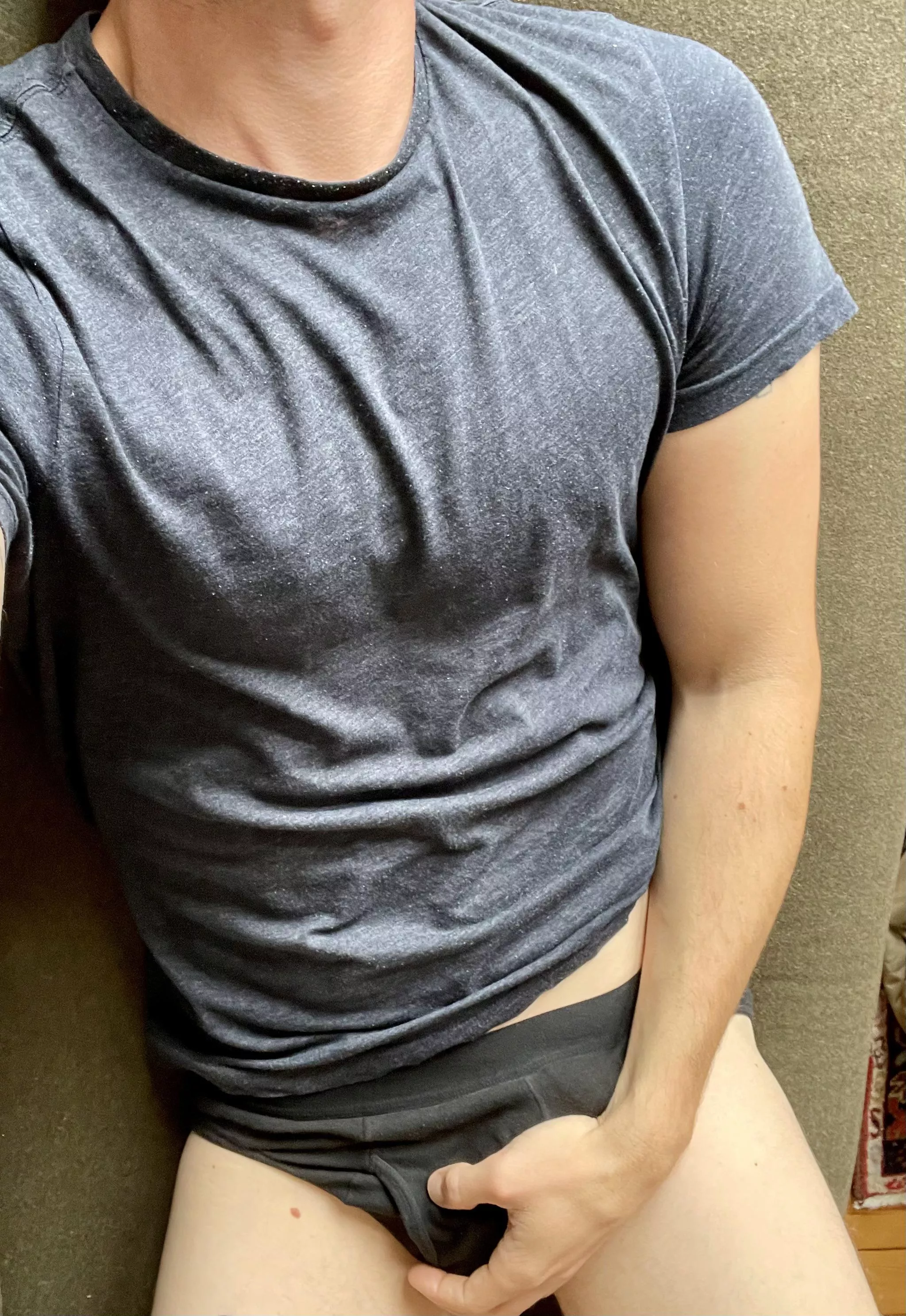 Spending the day on the sofa