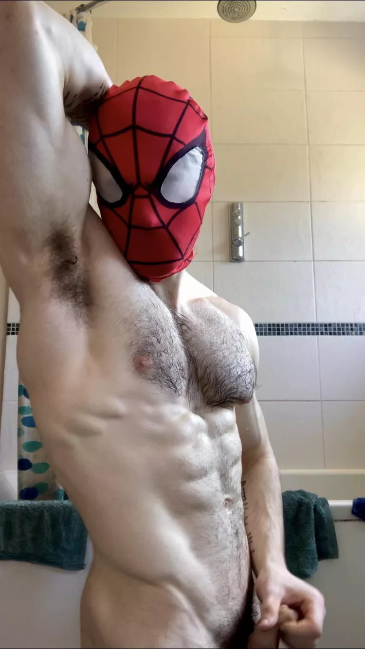 Spidey’s gotten himself all wet