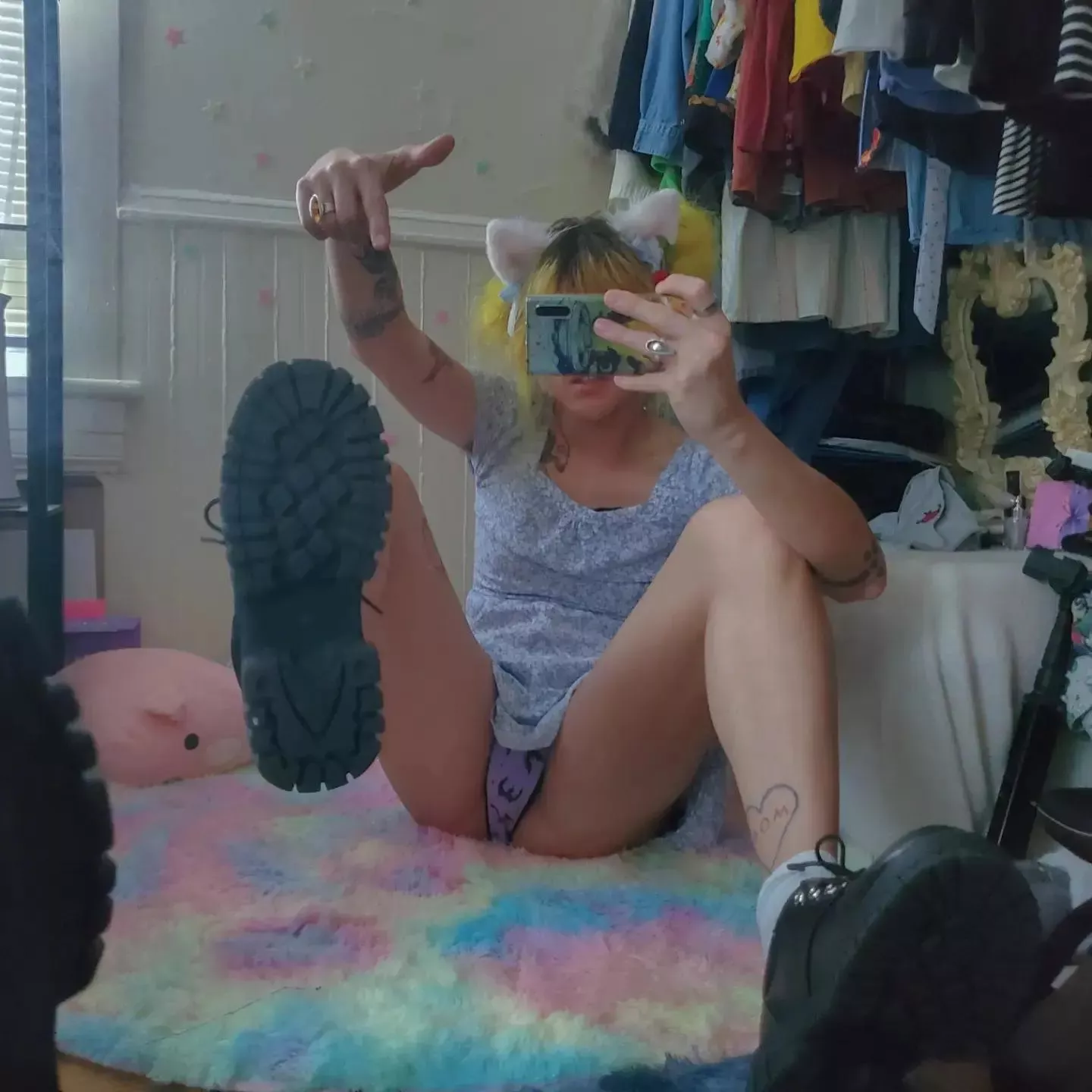 start with my shoe soles!