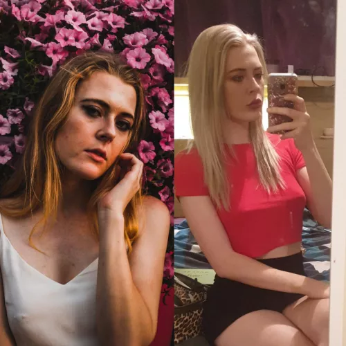 Started my hiar transformation to platinum blonde, another 2 appointments and Ill be at my goal