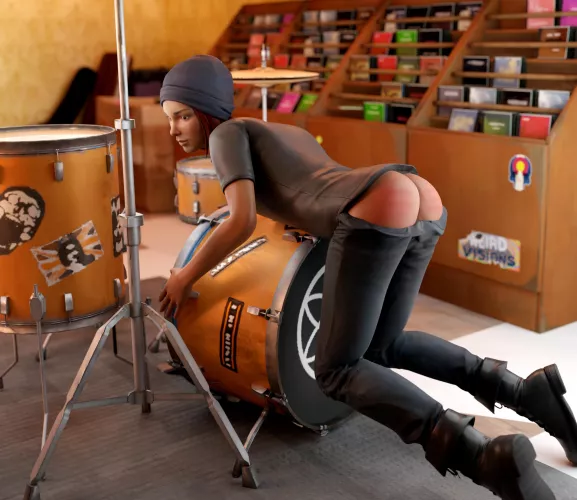 Steph Gingrich - Smacked Butt (KinkBlink)