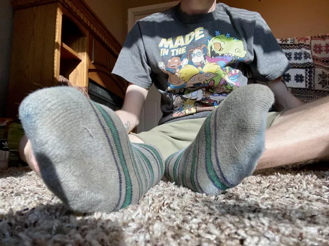 Stick your nose down in there.