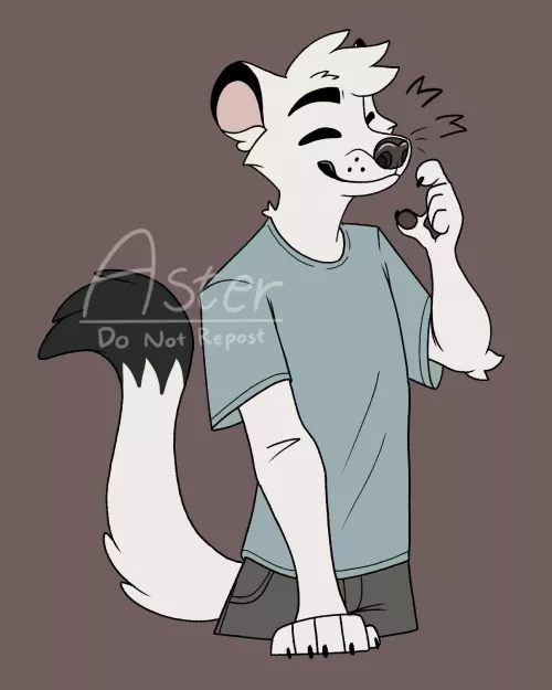 Stoat lad Jae! He’s my newest oc