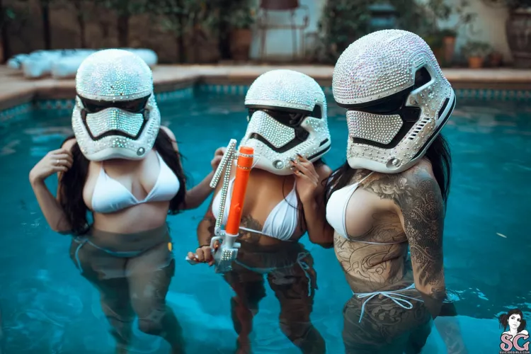 Stormtroopers from Star Wars by Hex, Jungla, + Penny