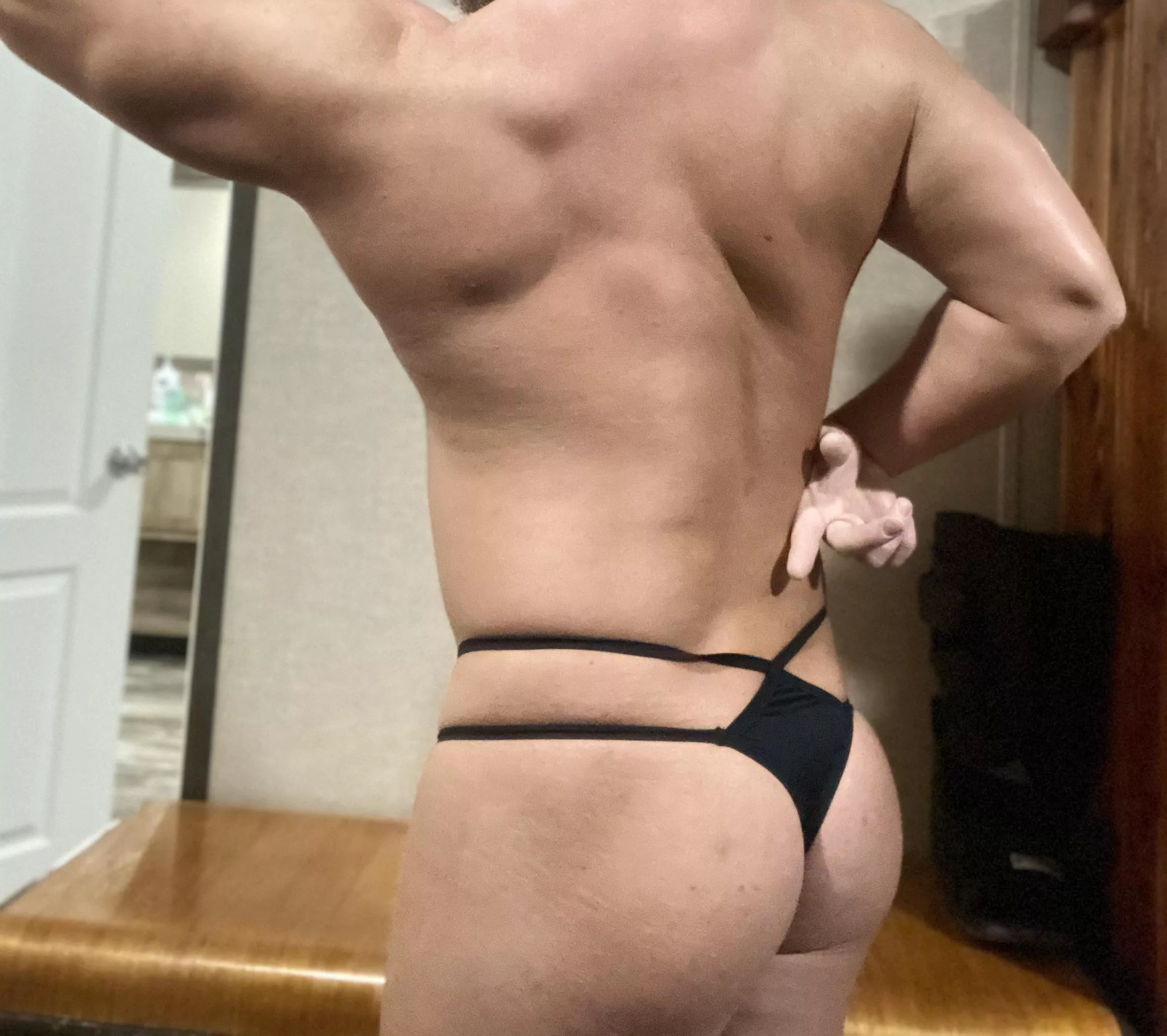 Strappy thong! Like?