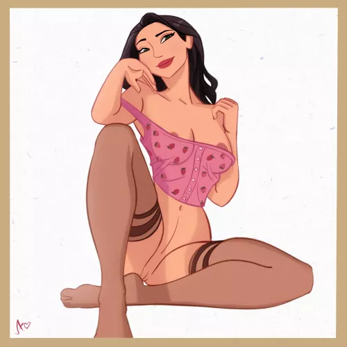 Strawberry Queen - Art by Me.