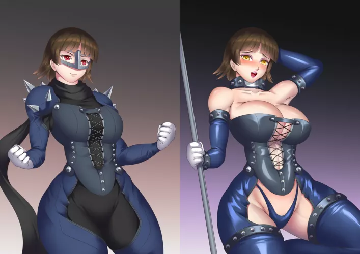 Stripper Shadow Queen Before And After (Haryudanto ) [Persona]