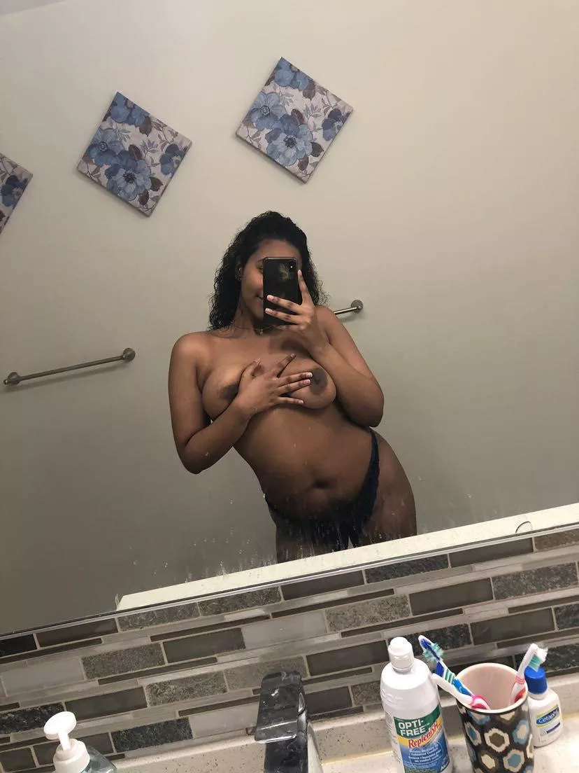 Suck on my tits?